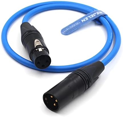 SZJELEN Neutrik XLR Kábel,3Pin XLR Férfi-Nő Mikrofon Kábel, Mikrofon Kábel XLR, hogy XLR Kábel (150cm(5feet))