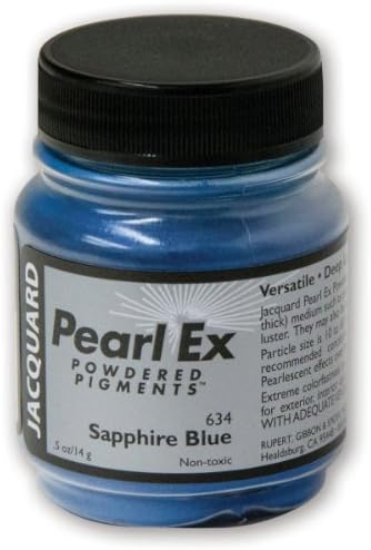 Pearl-Ex Pigment által Jacquard, Teremt, Metál vagy Gyöngyház Hatás.5 Uncia Üveg, Smaragd