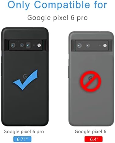 Kowauri a Google Pixel 6 Pro Case,Bőr Pénztárca Esetben Klasszikus Design-Kártya tartójába Mágneses Bezárása