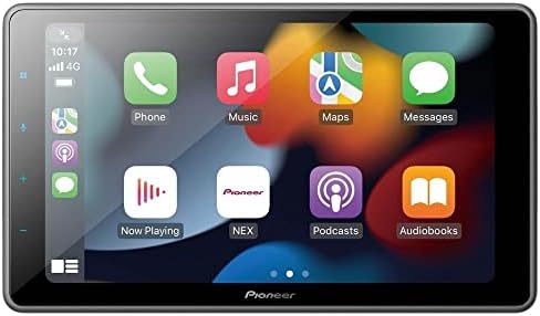 Pioneer DMH-WT3800NEX 9 a Digitális Média Vevő & Android Auto/Apple CarPlay & SiriusXM Tuner w/Biztonsági