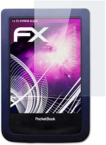 atFoliX Műanyag Üveg Védőfólia Kompatibilis Pocketbook Aqua Üveg Protector, 9H Hibrid-Üveg FX Üveg kijelző