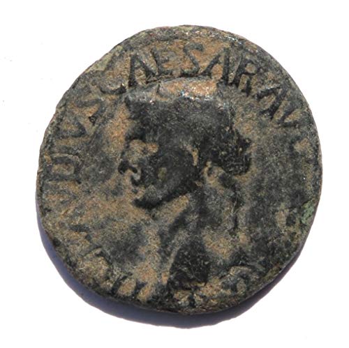EZ CLAUDIUS én Római császár 41 54 ADMinerva A Gerelyt & Pajzs Érme Jó