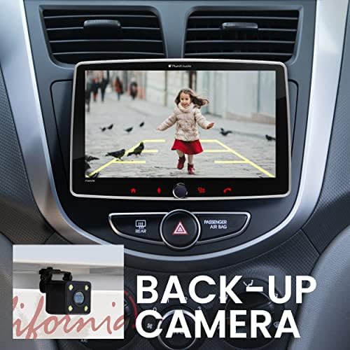 Bolygó Audio P100CPAC Autó Sztereó Rendszer - Apple CarPlay, Android Auto, 10.1 Hüvelyk Egységes Din,