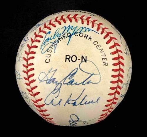 Ted Williams, Mickey Mantle, Frank Robinson HOF aláírt Baseball SZÖVETSÉG COA 19 autos - Dedikált Baseball