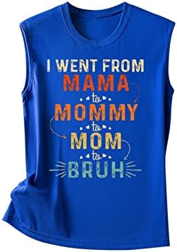 Elmentem a Mama Mami, hogy Anya Tesó Tartály Tetejét a Nők Vicces Momlife Grafikus Póló T-Shirt Ajándék
