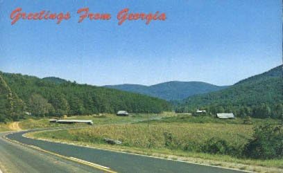 Georgia Hegyek, Georgia Képeslap
