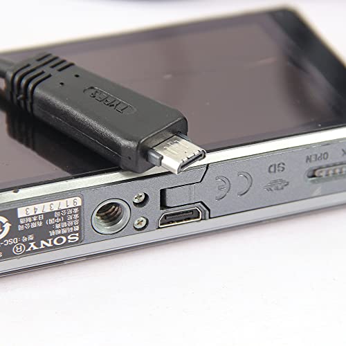 Csere VMC-MD3 USB Töltő Kábel Kompatibilis Sony Digitális Fényképezőgép DSC-W350D W360 W380 W390 W570