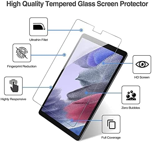 ProCase [2 Csomag] Galaxy Tab A7 Lite 8.7 Hüvelyk 2021 Képernyő Védő T220 T225 Csomag Galaxy Tab A7 Lite