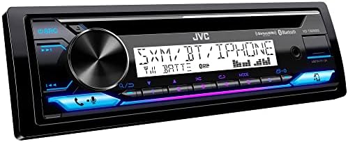 JVC KD-T92MBS Autó & Marine Egységes Din Sztereó CD, Bluetooth, USB, SiriusXM Kész, Konformális Bevont