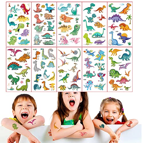 Dinoszaurusz-Matricák, A Gyerekek, Fiúk, Lányok Kisgyermekek Tanár Matricák Bili Diagram Képzés Matricák